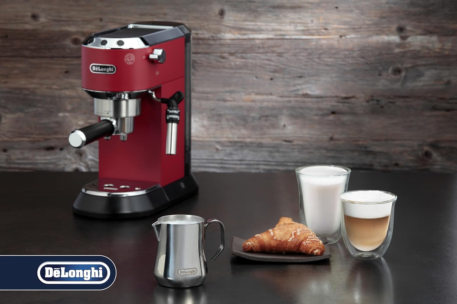 De'Longhi - pichet à lait série DLSC - 350ml - acier inoxydable DLSC060