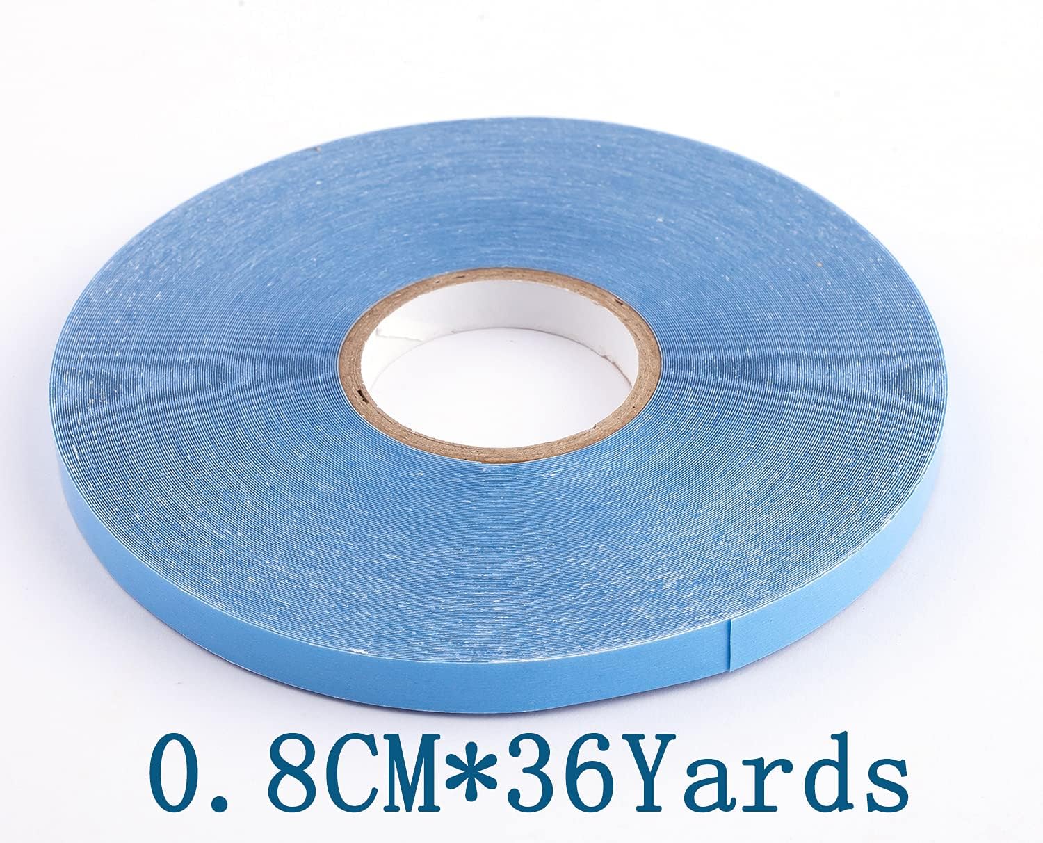 ShowJarlly – ruban adhésif double face – 0.8cm x 36yd – bleu, spécial lace front, fixation prolongée