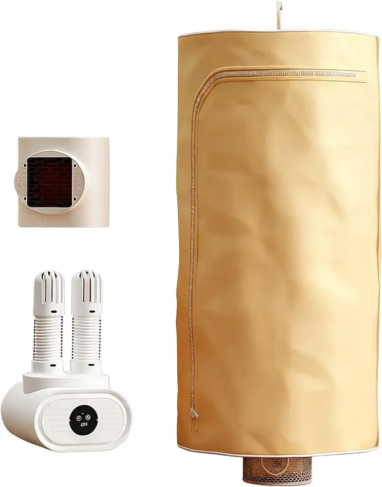 Sèche-linge portable compact 600W, télécommande, usage domestique