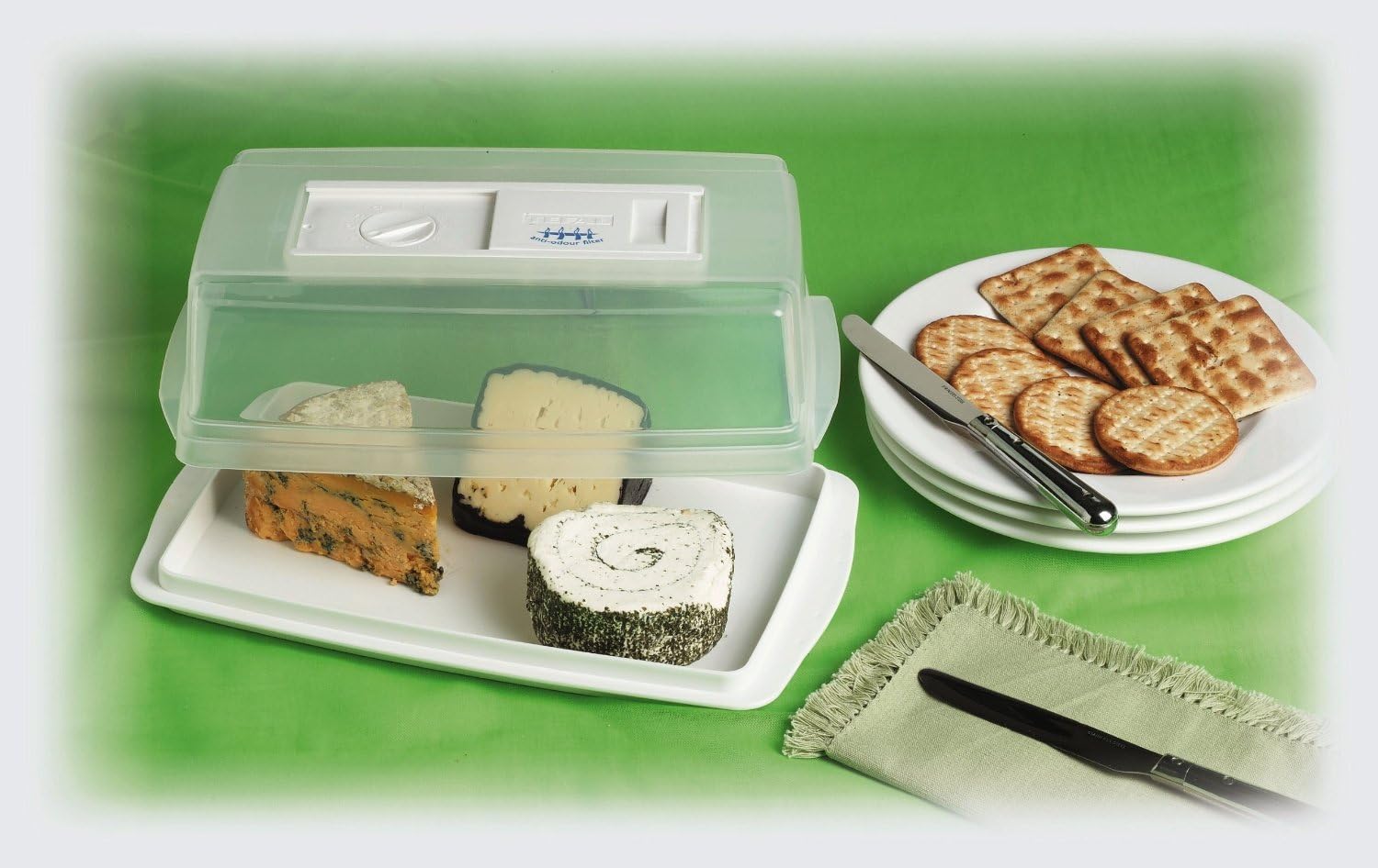 Tefal - cave à fromages petit modèle - 31x19x9 cm - filtre inclus, fabrication française