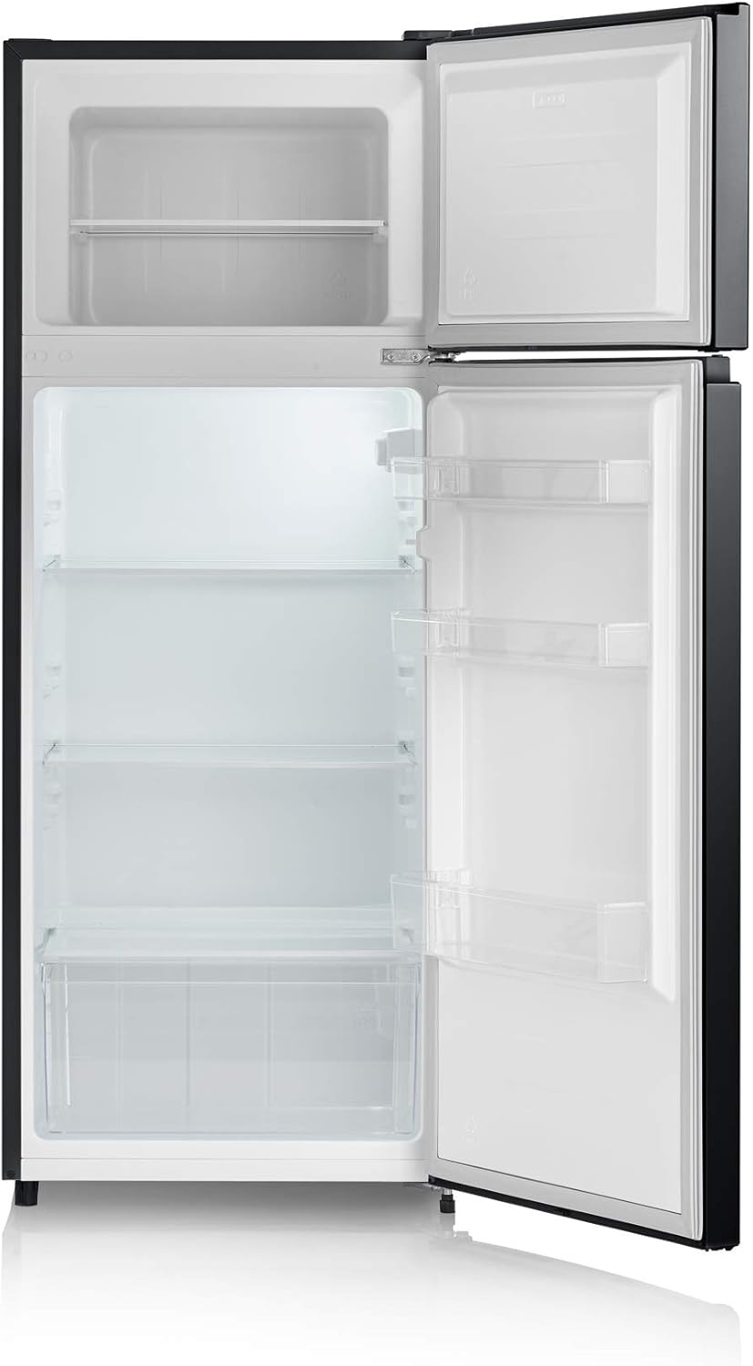 Severin - réfrigérateur-congélateur série DT - 206L, noir, autoportant, classe E - DT8762