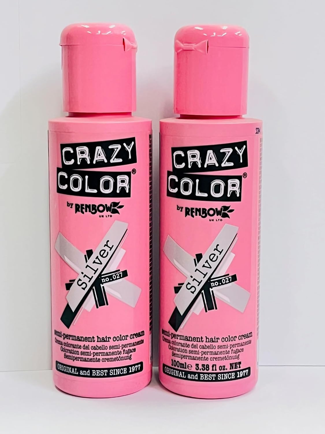 Crazy Color - semi-permanent coloration cheveux 100ml - Peacock Blue