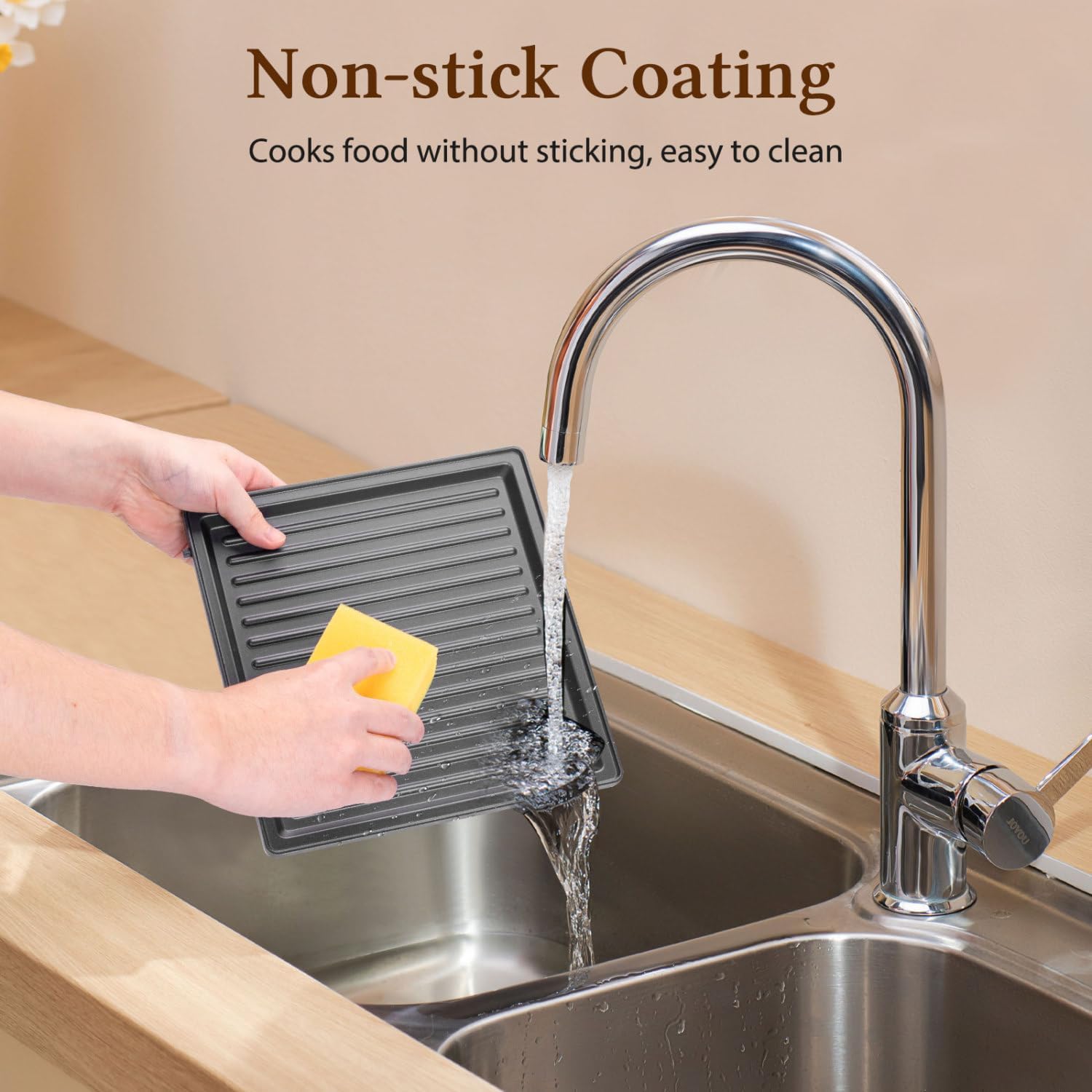 Taylor Swoden – Gaufrier 3-en-1 – 4 sandwichs – 1200W, plaques antiadhésives interchangeables