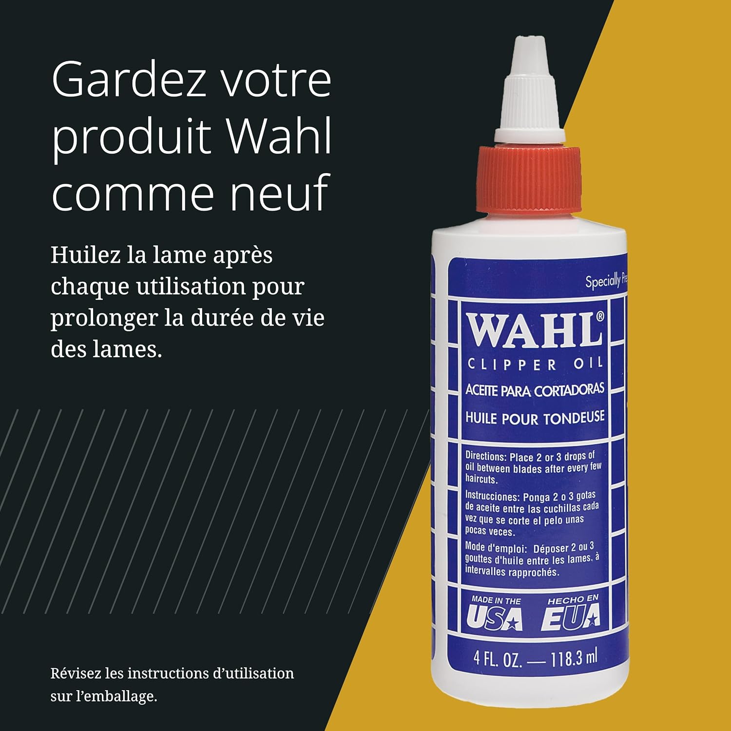 Wahl - Detailer LI - tondeuse sans fil, lame T extra large, précise