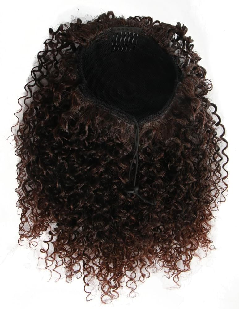 Extension de queue de cheval - bouclée courte - 12 pouces - couleur 1B/33#