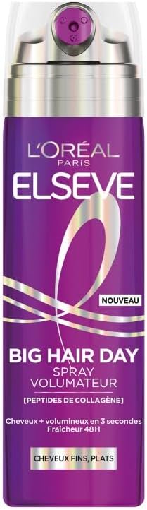 L'Oréal Paris - Elseve Collagen Lifter - spray 2 en 1 - volume & fraîcheur cheveux fins