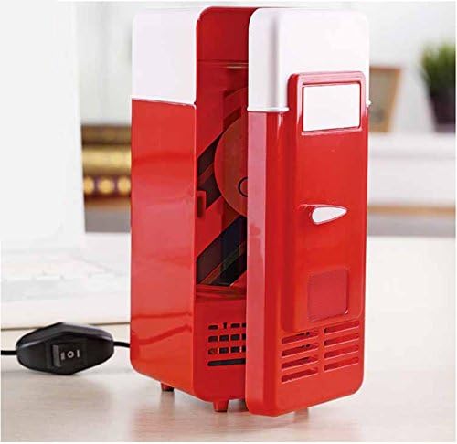 Mini réfrigérateur USB - refroidisseur/réchauffeur - compact - H-UF05Red