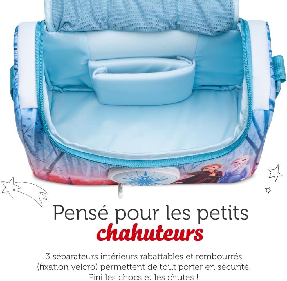 tonies - Sac Bandoulière La Reine des Neiges - rangement Toniebox et accessoires - jusqu’à 8 figurines