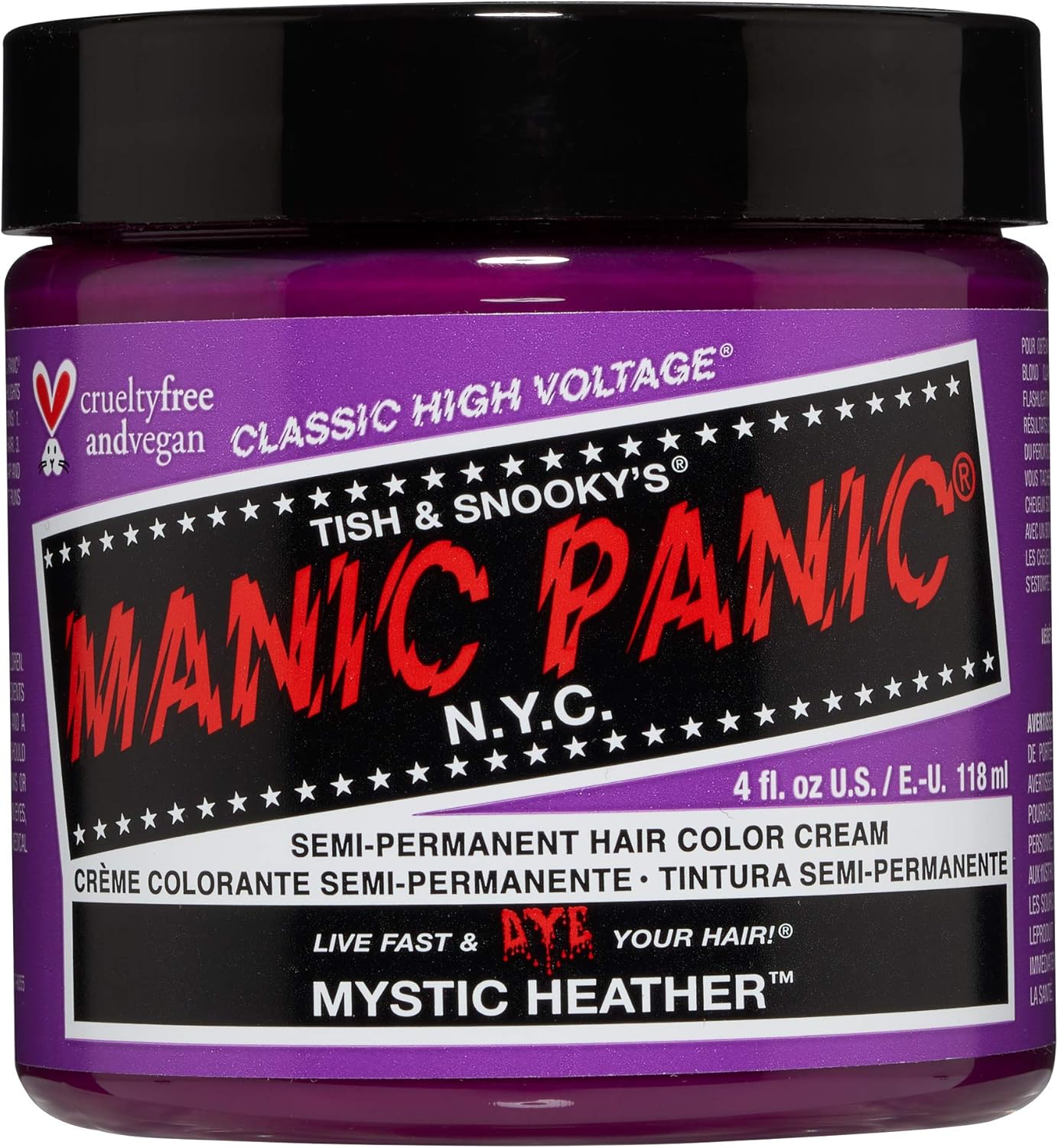 Manic Panic - Voodoo - coloration cheveux bleu classique, longue tenue