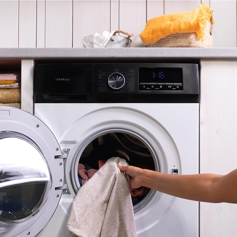 Cecotec - Bolero Dresscode 7500 - lave-linge 7kg, 1400 rpm, inverter, 16 programmes