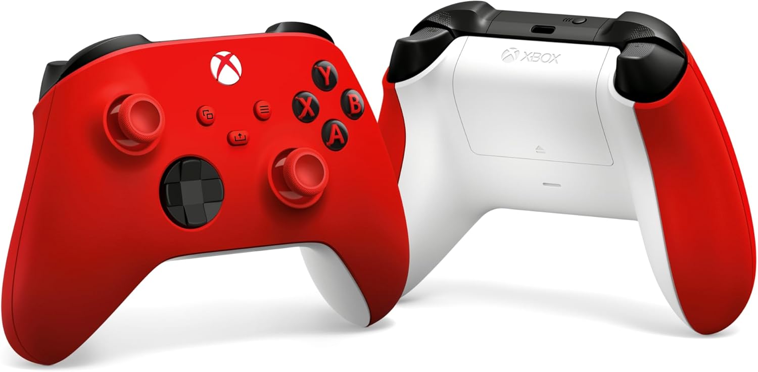 Xbox - Manette Pulse Red Series X/S/One - sans fil, multi-plateforme
