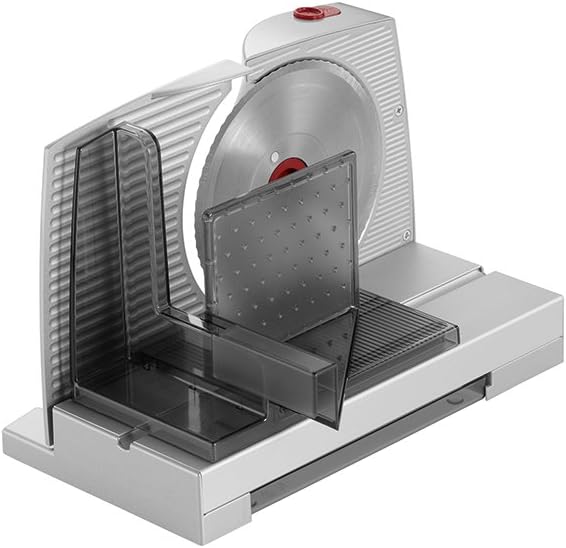 Ritter - Compact 1 - trancheuse électrique rouge ECO, compacte, fabriquée en Allemagne