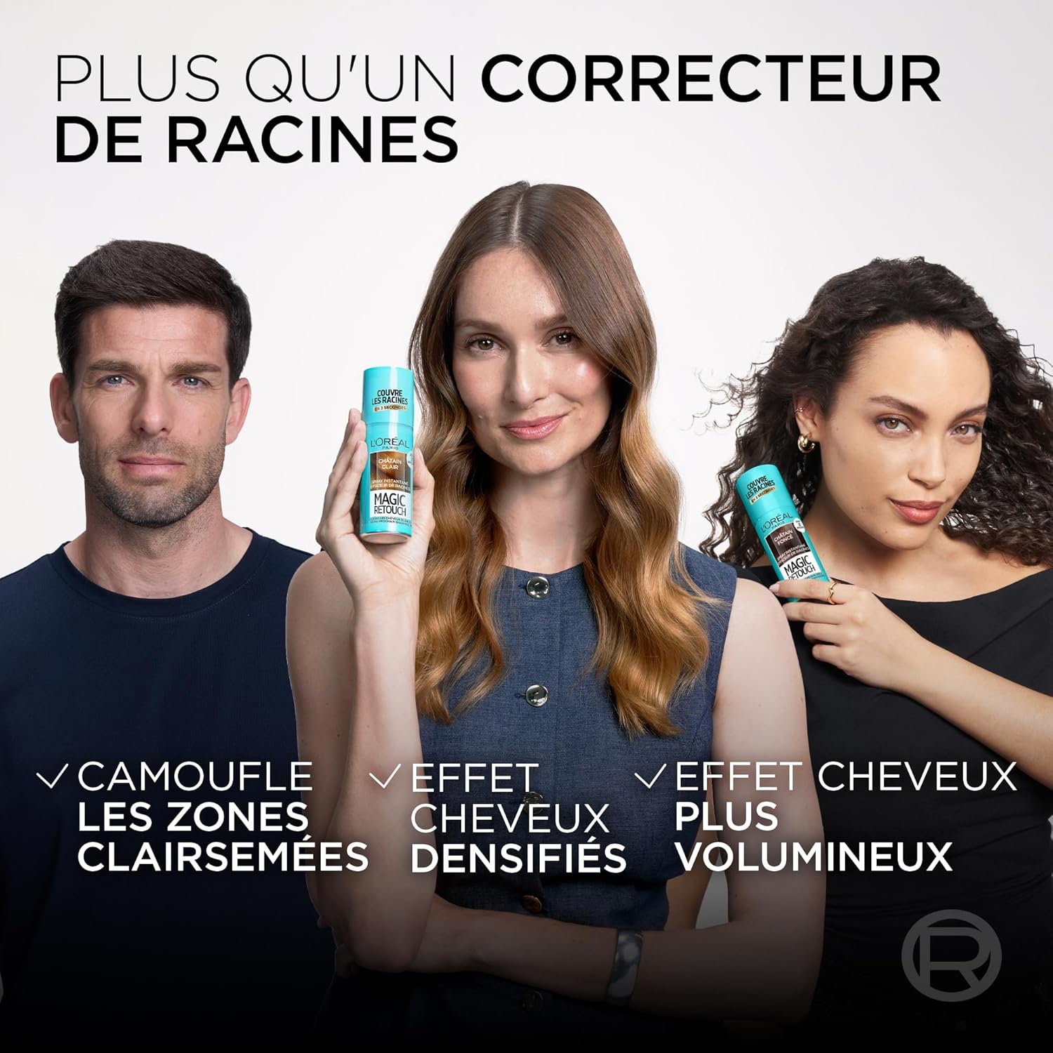 L'Oréal Paris - Magic Retouch - spray 75ml - couvre racines noir
