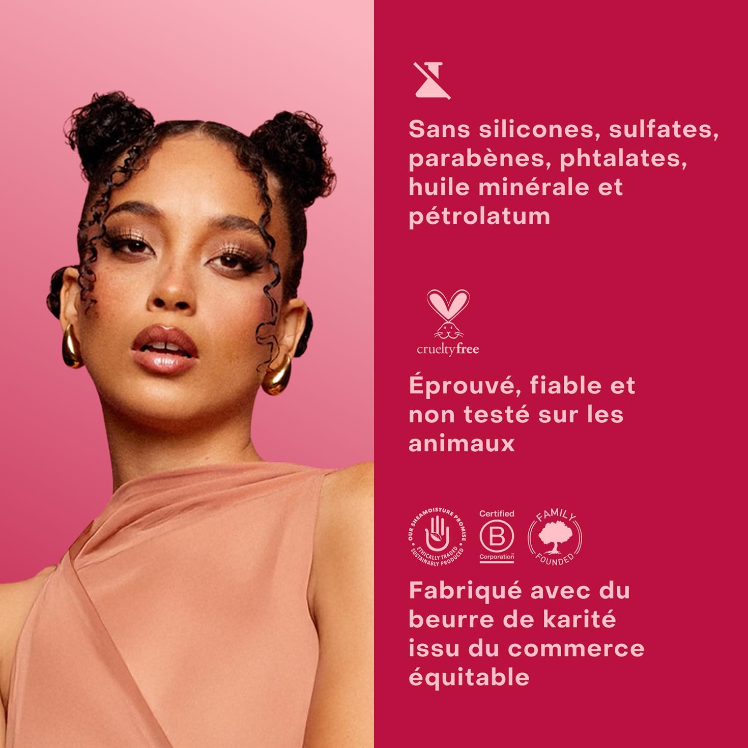 SheaMoisture - Manuka/Mafura - 384ml x2 - Cheveux secs et abîmés