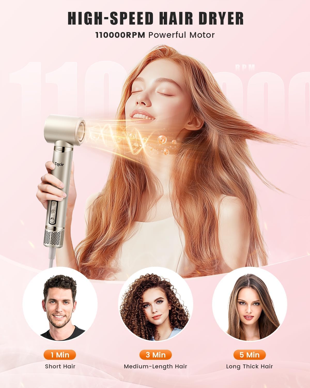 Air Styler 8 en 1 - FlexStyle - étui inclus - boucleurs, brosses