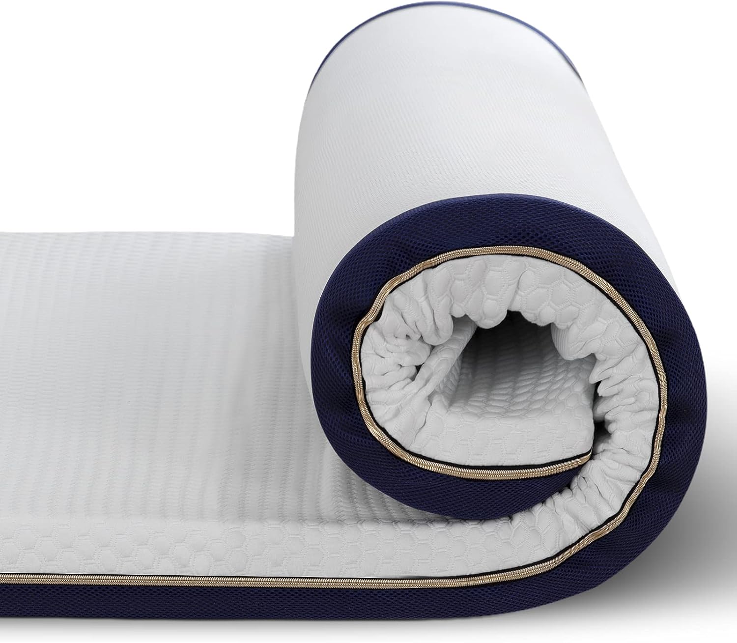 BedStory - Surmatelas mémoire de forme gel - 180x200 cm - 7.6cm, ergonomique