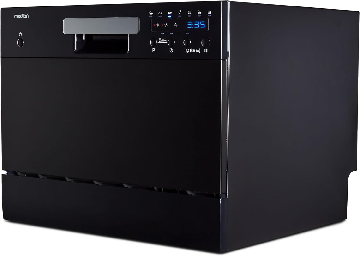 Medion - lave-vaisselle compact 6 couverts, 7 programmes, LED, 47 dB - MD37496