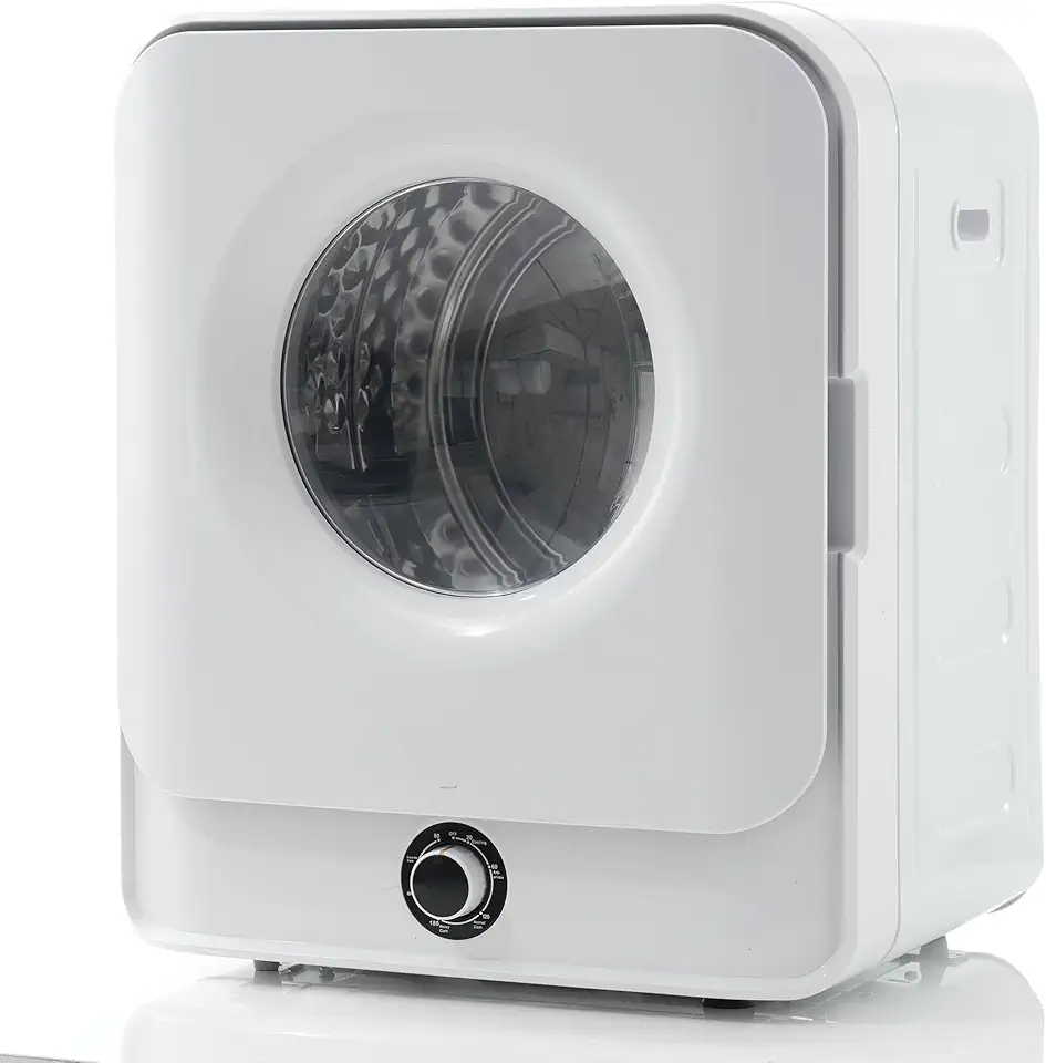 Merax - petit sèche-linge mural, 3-4,5 kg - 5 programmes, sécurité, 830W