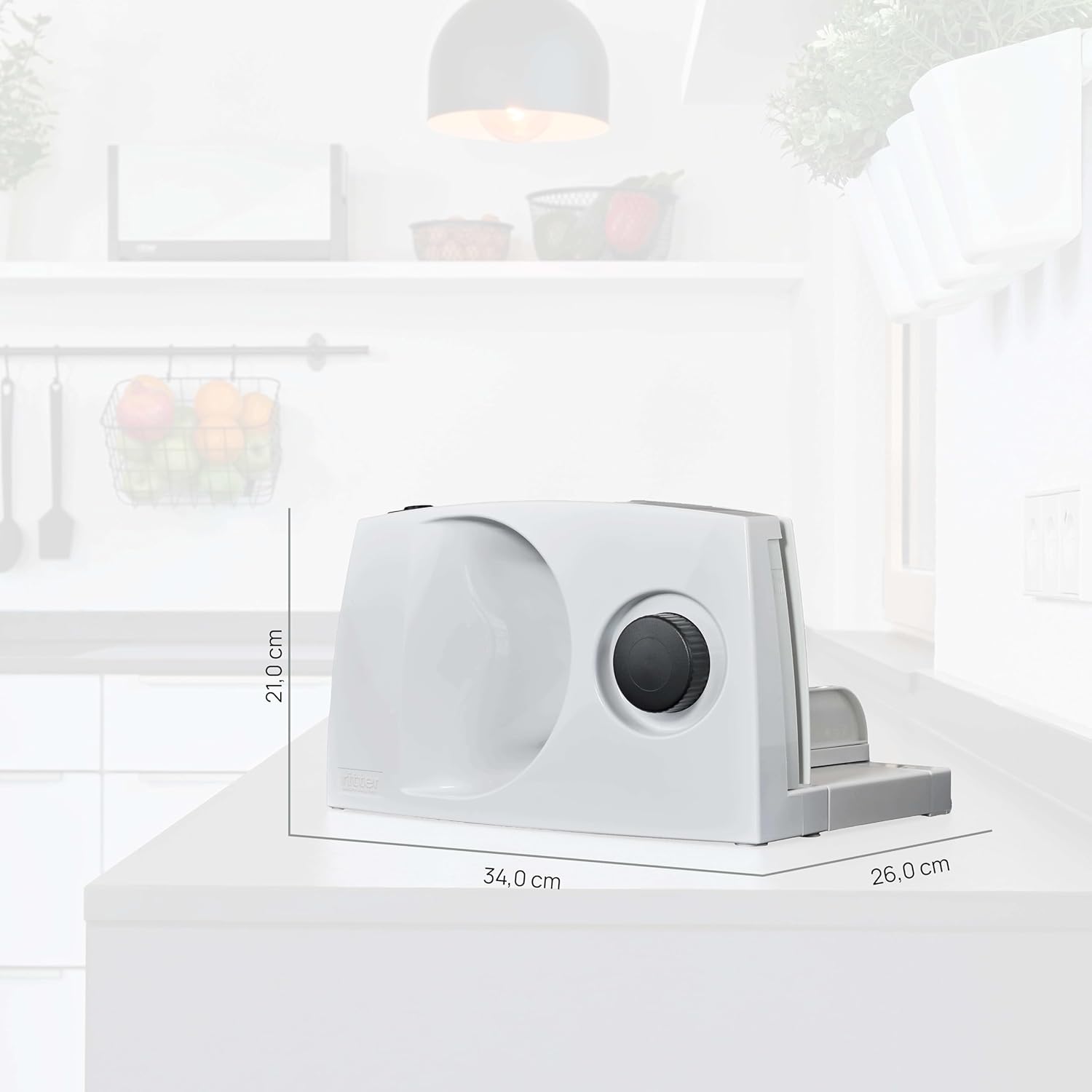 Ritter - Markant 01 - compacte et pliable, moteur ECO, trancheuse universelle