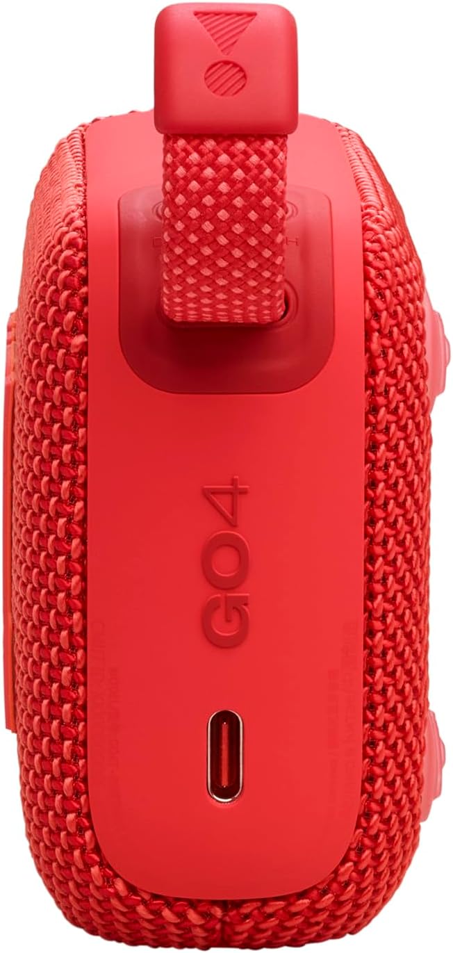 JBL - GO 4 - ultra-portable, son JBL Pro, 7h autonomie, IP67, rouge