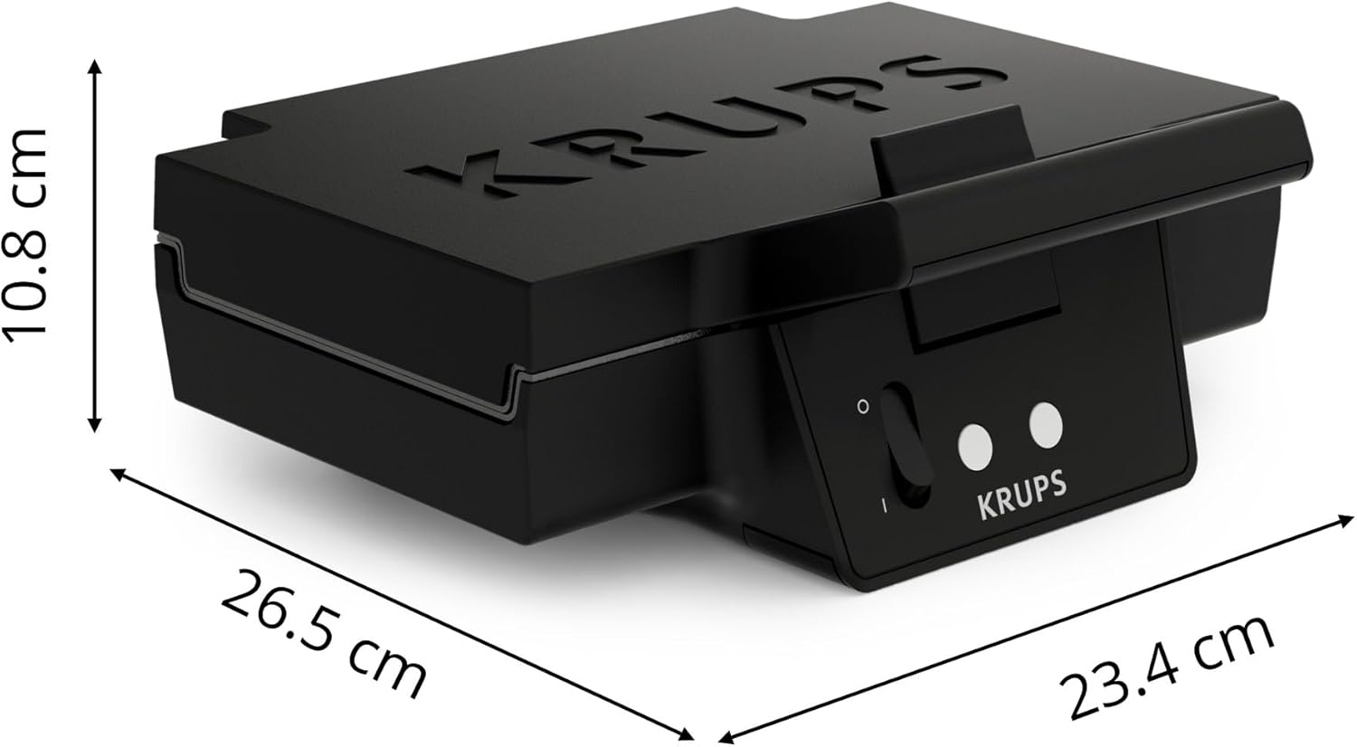 Krups - FDK Iconic série - plaques céramique, rangement vertical - FDK461