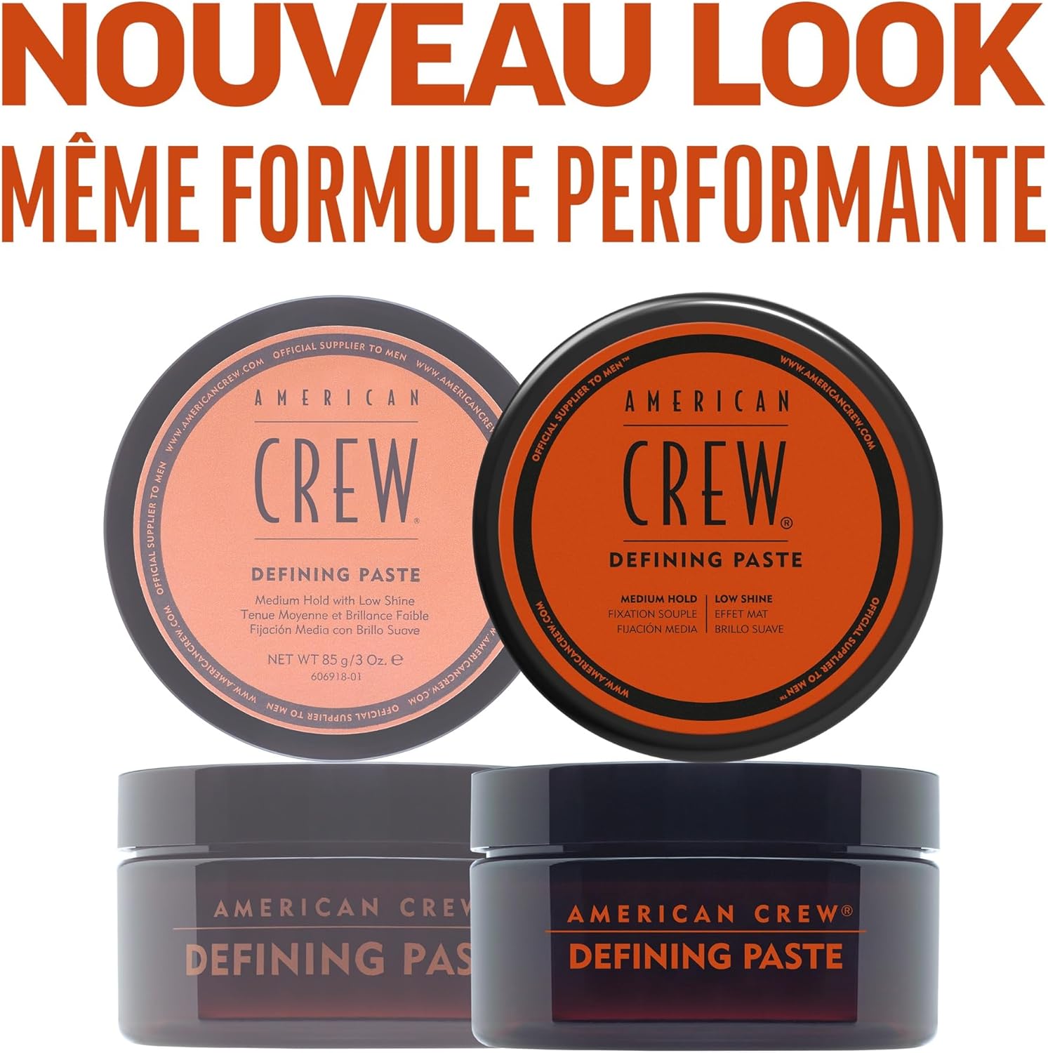 American Crew - Defining Paste - 85g - coiffante tenue moyenne, brillance faible