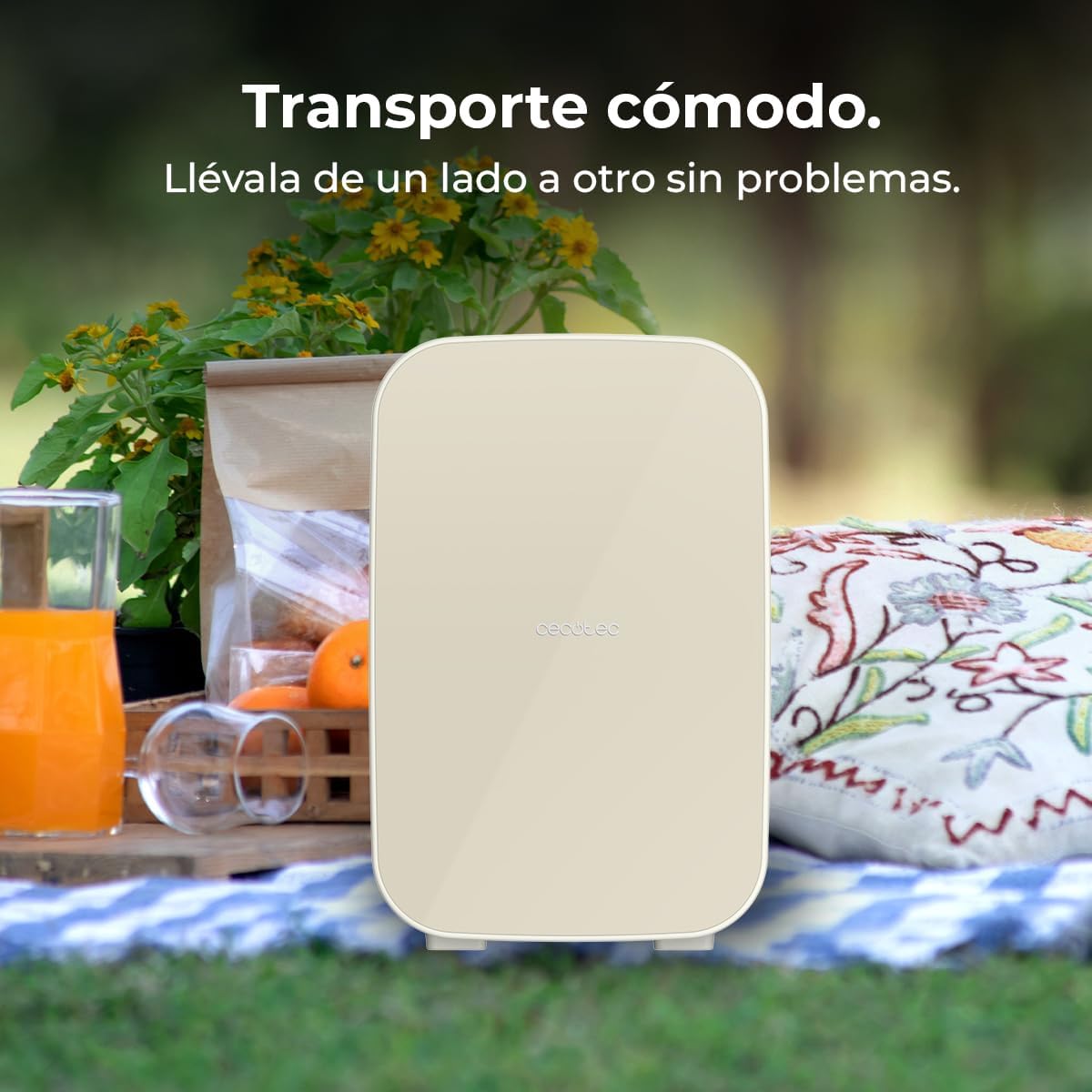 Cecotec - Bolero MiniColing 25L - mini frigo 20L, 12-220V, chaud/froid, 7-65°C