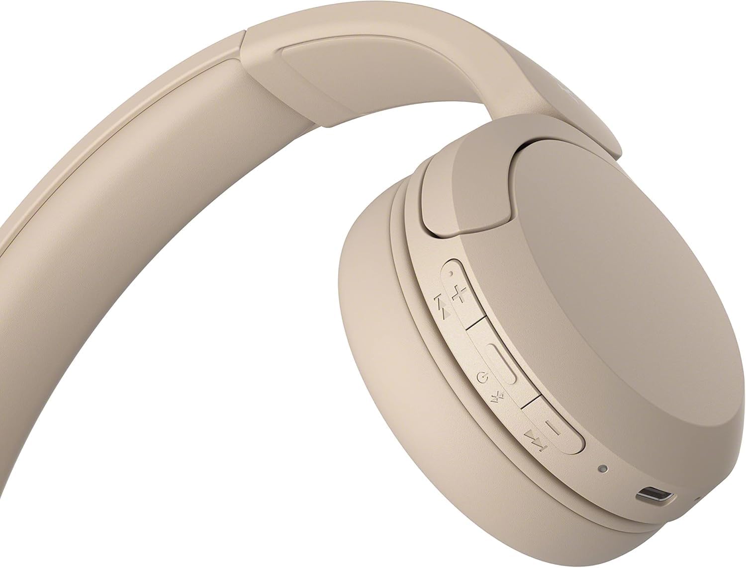 Sony - WH-CH520 série - casque sans fil, Bluetooth, 50h autonomie, beige