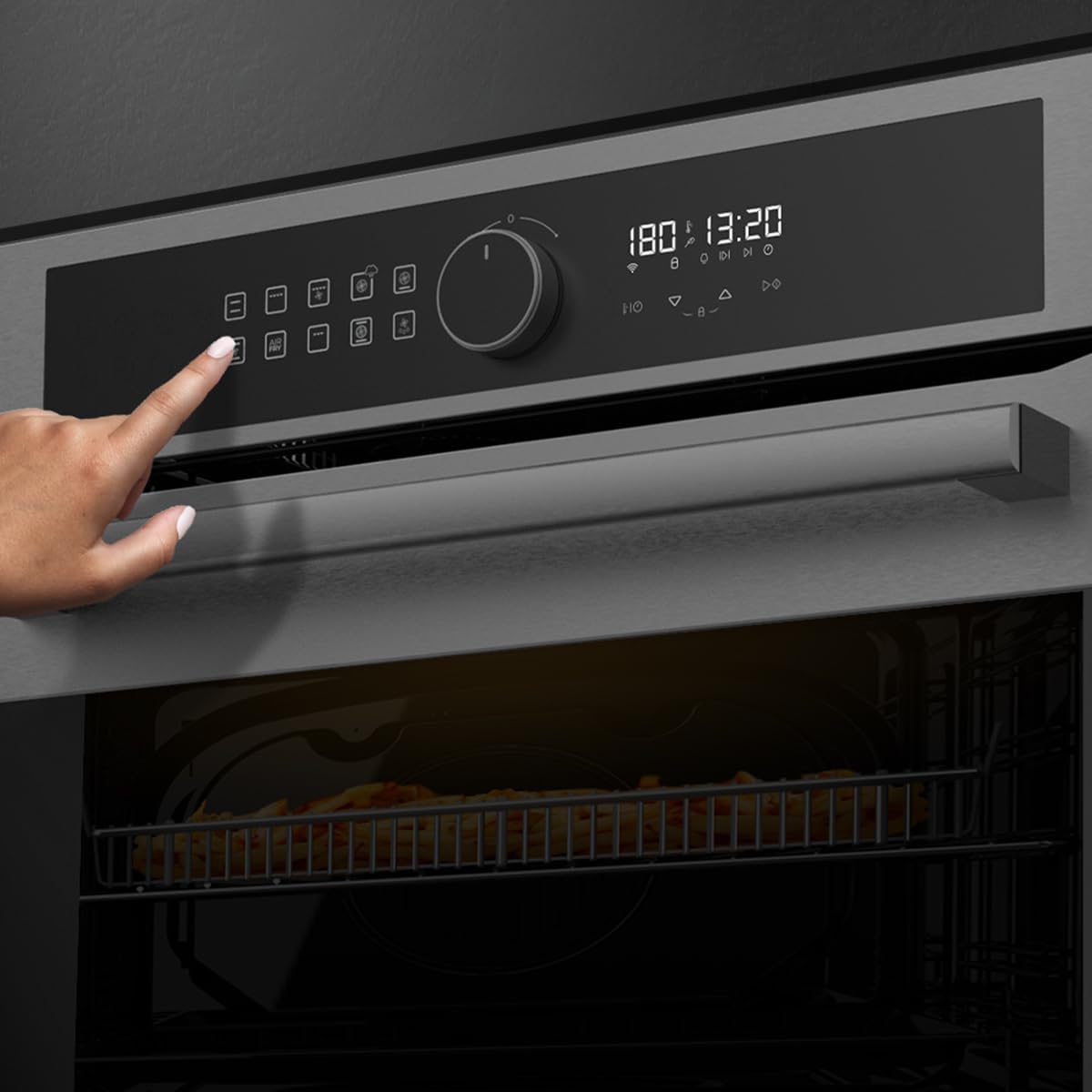 Cecotec - Bolero Hexa série 60 cm - four multifonction 81L Airfryer, 11 fonctions, 3400W, AF316000