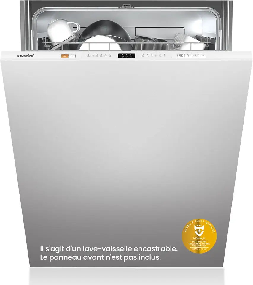 COMFEE' - lave-vaisselle intégré 12 couverts, cloud wash, séchage, CDWPB1215PB-EU