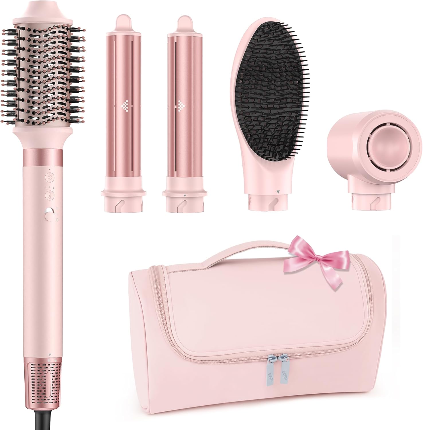 MESCOMB - Air Styler 5 en 1 - 110000 RPM - sèche, boucle, lisse, brosse, rangement