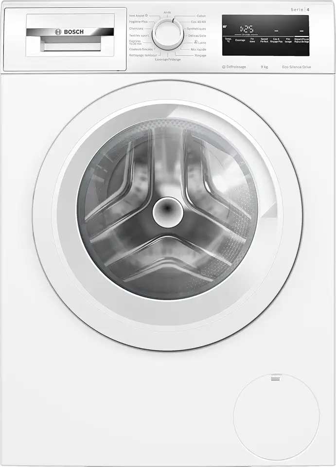 Bosch - Série 4 - 9 kg, 1400 trs/min, blanc, lave-linge hublot - WAN28209FR