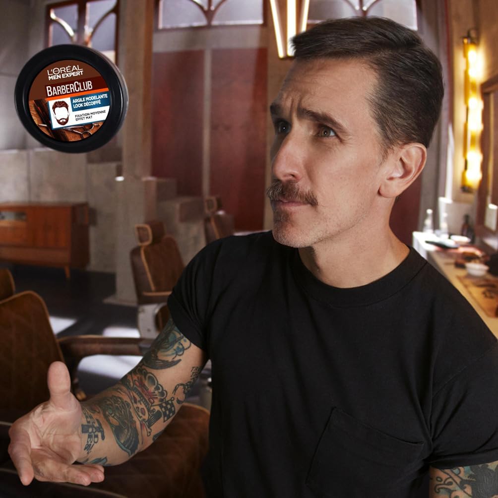 L'Oréal - Men Expert BarberClub - 75ml - argile coiffante look mat