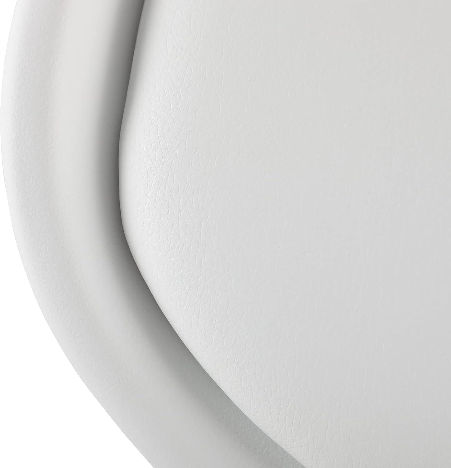 EGGREE - chaises scandinaves - lot de 8, blanc, bois hêtre, rembourrées