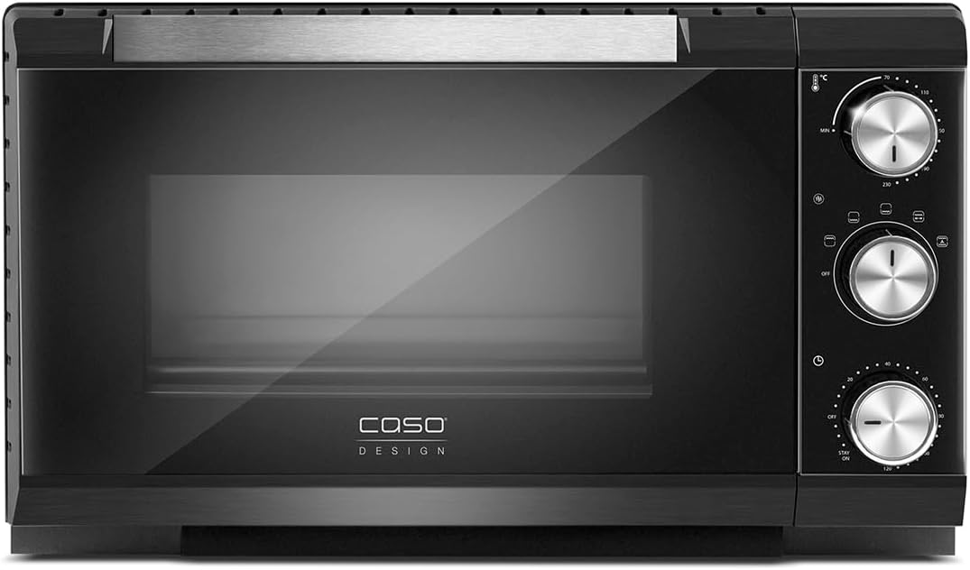 CASO - Four TO 20 - compact - 5 fonctions, 70-230°C, tournebroche