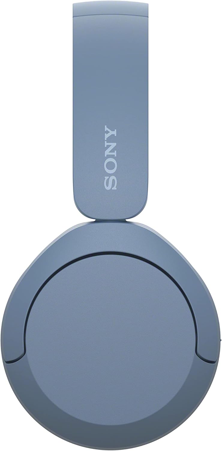 Sony - WH-CH520 - Casque Bluetooth, micro, 50h autonomie, bleu