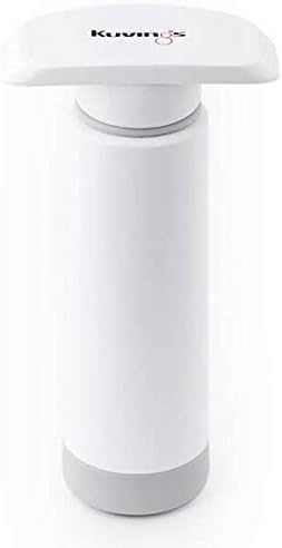 PIKA - Kit conservation sous vide 1L - carafe, pompe, couvercle S, blanc