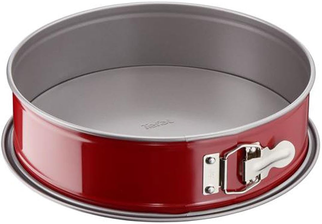 Tefal - Delibake moule à charnière 23 cm acier carbone rouge - J1641214