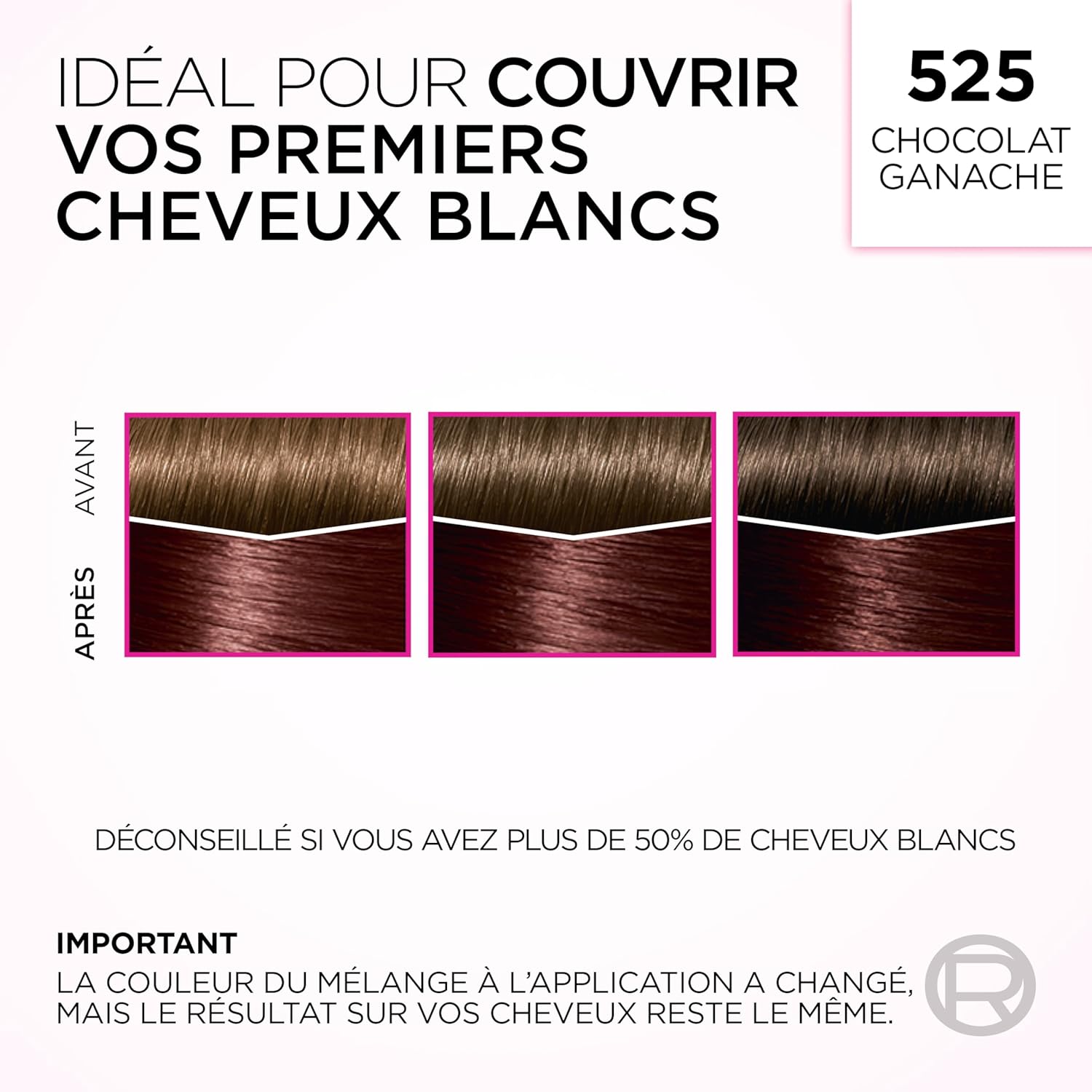 L'Oréal Paris - Casting Crème Gloss - Soin cheveux sans ammoniaque, chocolat, semi-permanente