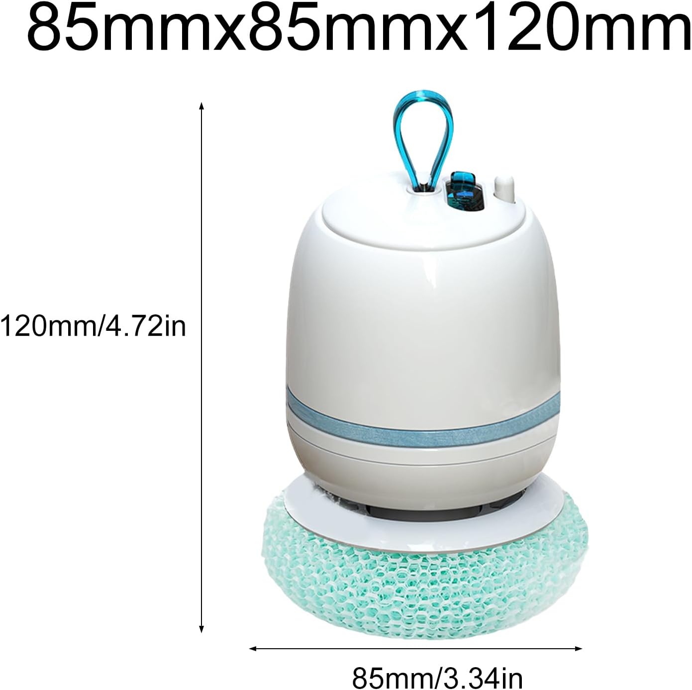 Appareil de cuisine portable rechargeable, compact, nettoyage efficace, idéal voyage