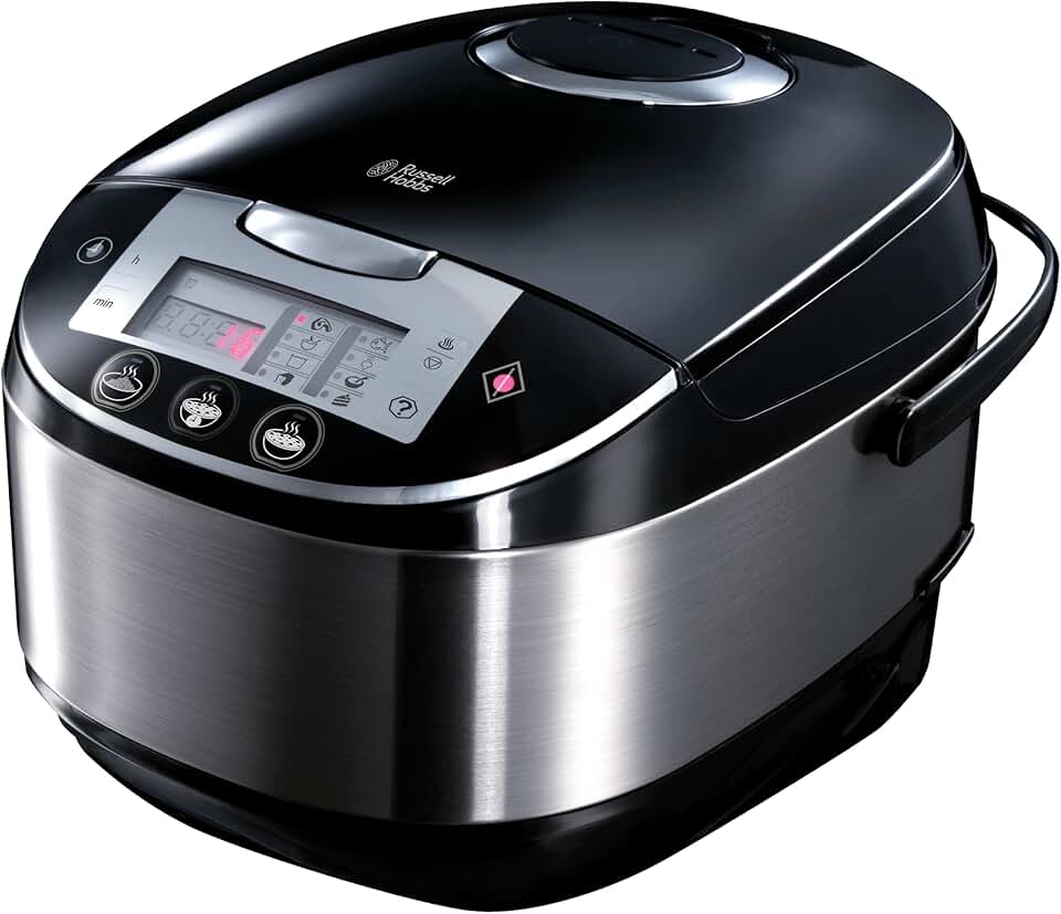 Russell Hobbs - CookAtHome - 11 programmes, 900W, cuisson multifonction, départ différé, écran LED - 21850-56