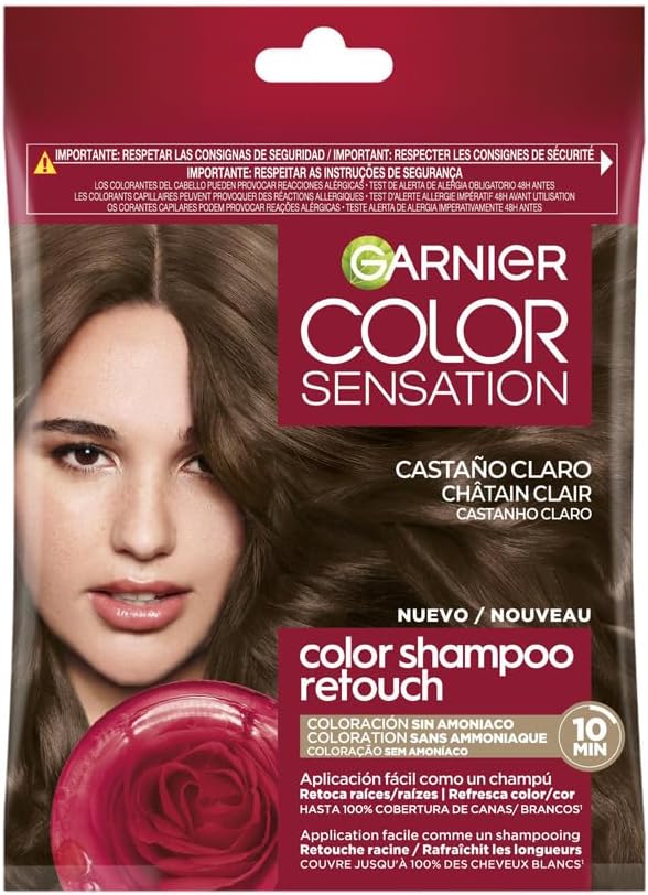 Garnier - Color Shampoo Retouch - semi-permanent - châtain clair