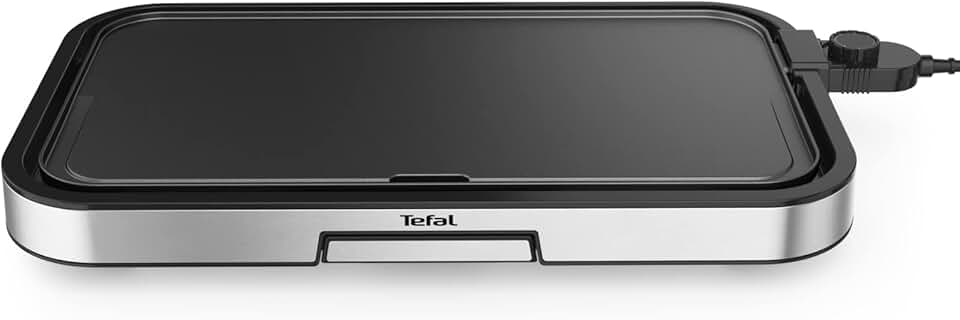 Tefal - Plancha Giant - XXL - 12 pers, revêtement antiadhésif, thermostat réglable, 2300W, CB631D
