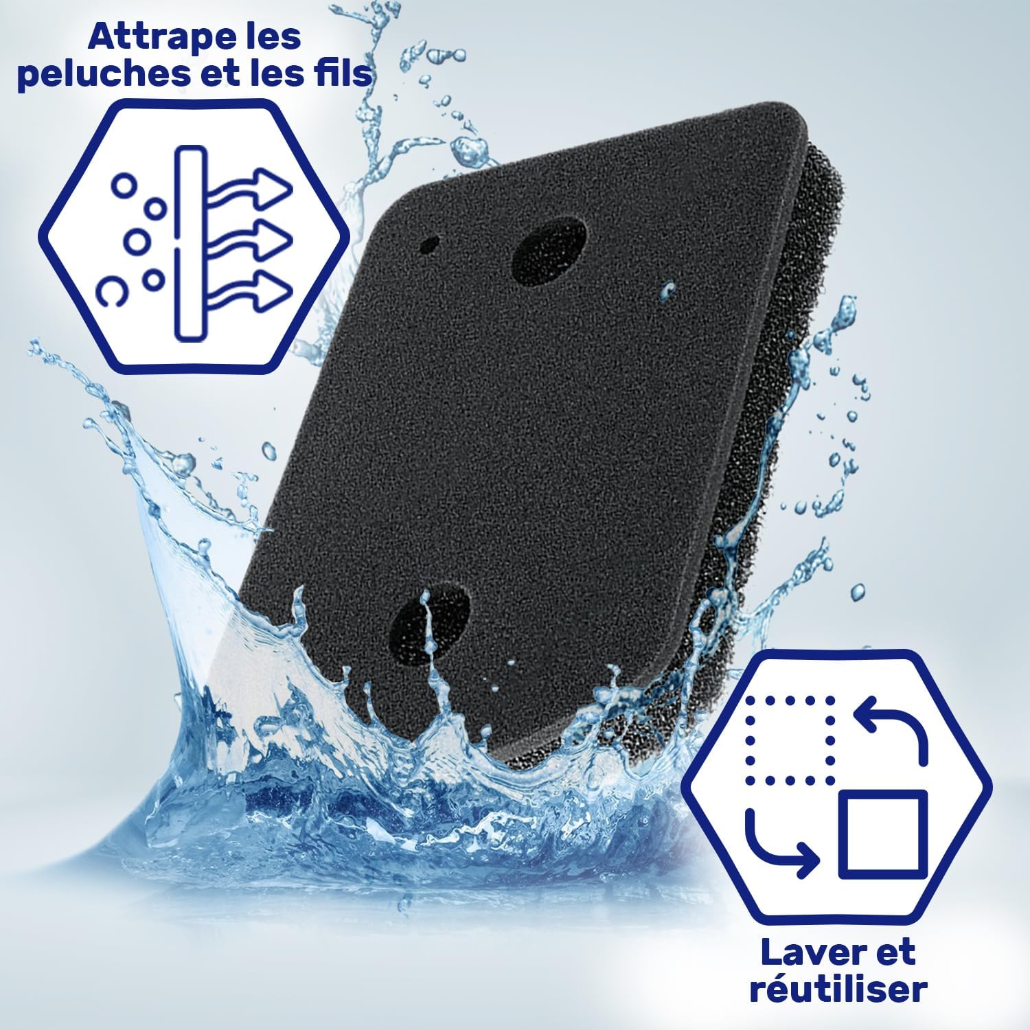 Miele - filtre sèche-linge série 9164761 - 208x155x30 mm - mousse garantie 10 ans - 9164761