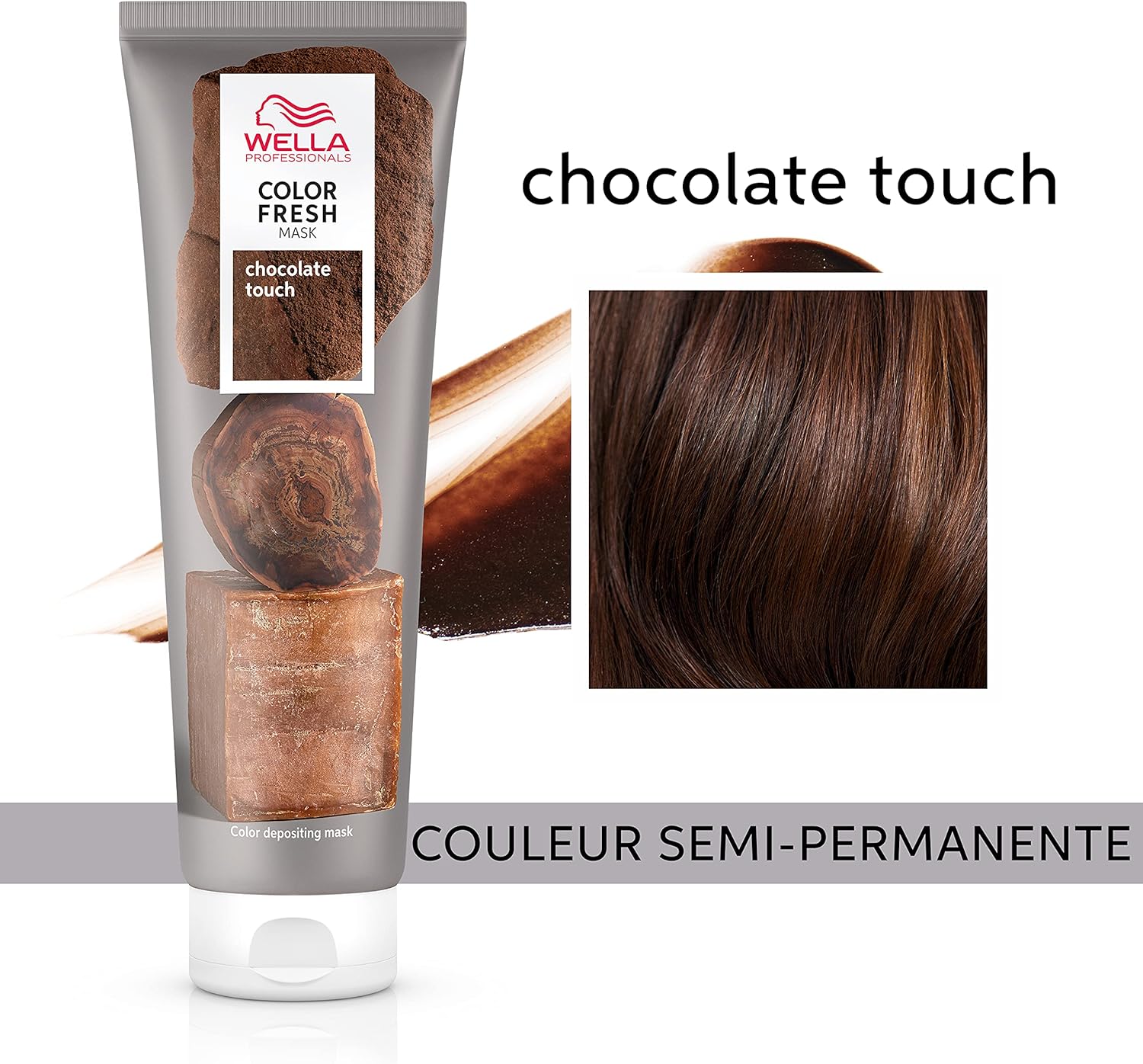 Wella Professionals - Color Fresh Mask - masque colorant hydratant, zéro dommages, nuances blond à brun