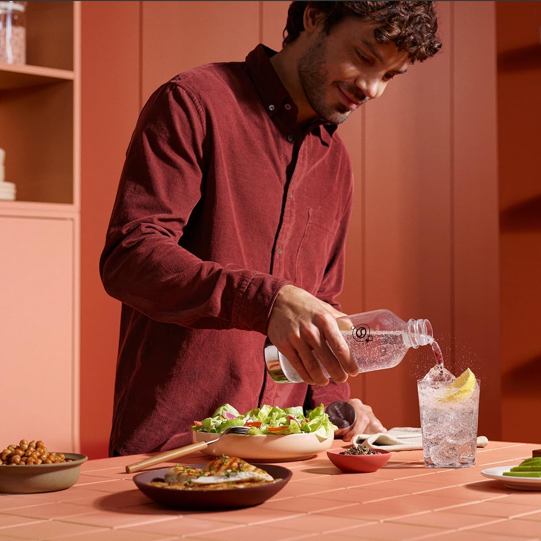 Sodastream - Premium (Gaia/Terra/Art/Ensō) - 1L - métal, sans BPA, lavable, réutilisable