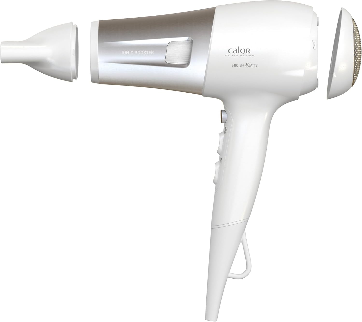 Calor - Powerline sèche-cheveux série - 6 réglages, Booster ionique, Thermo Control, accessoires - CV5930C0