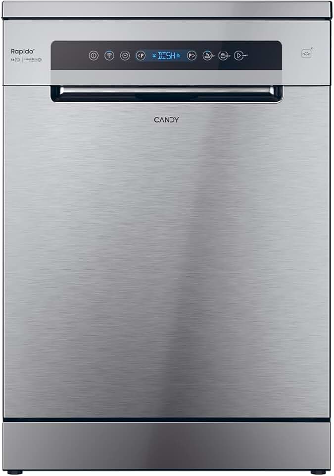 Candy - Lave-vaisselle série CF - 60x82 cm - 14 couverts, classe C, inox, contrôle à distance, CF 4C6F0X