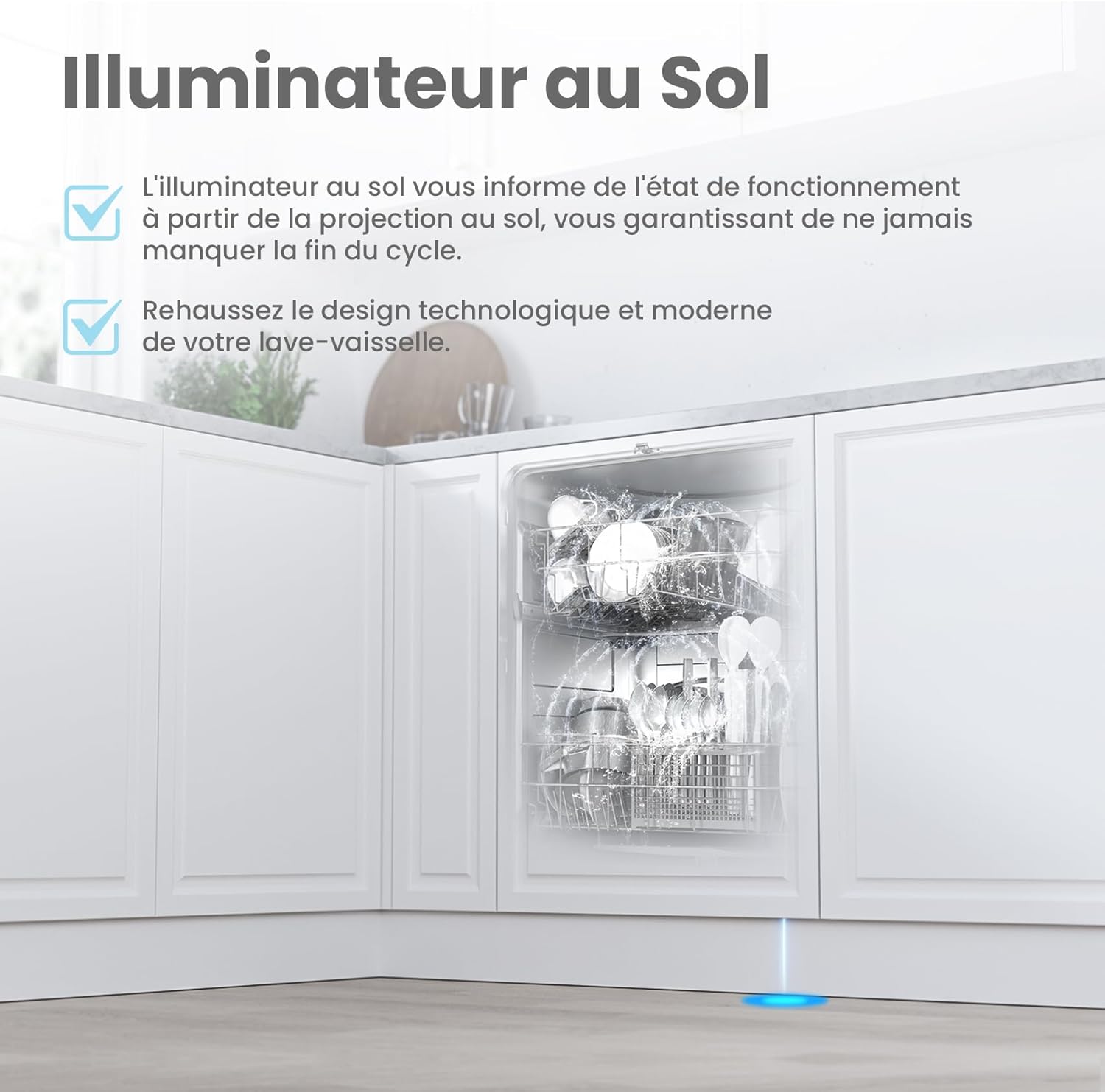 COMFEE' - lave-vaisselle intégré 12 couverts, cloud wash, séchage, CDWPB1215PB-EU
