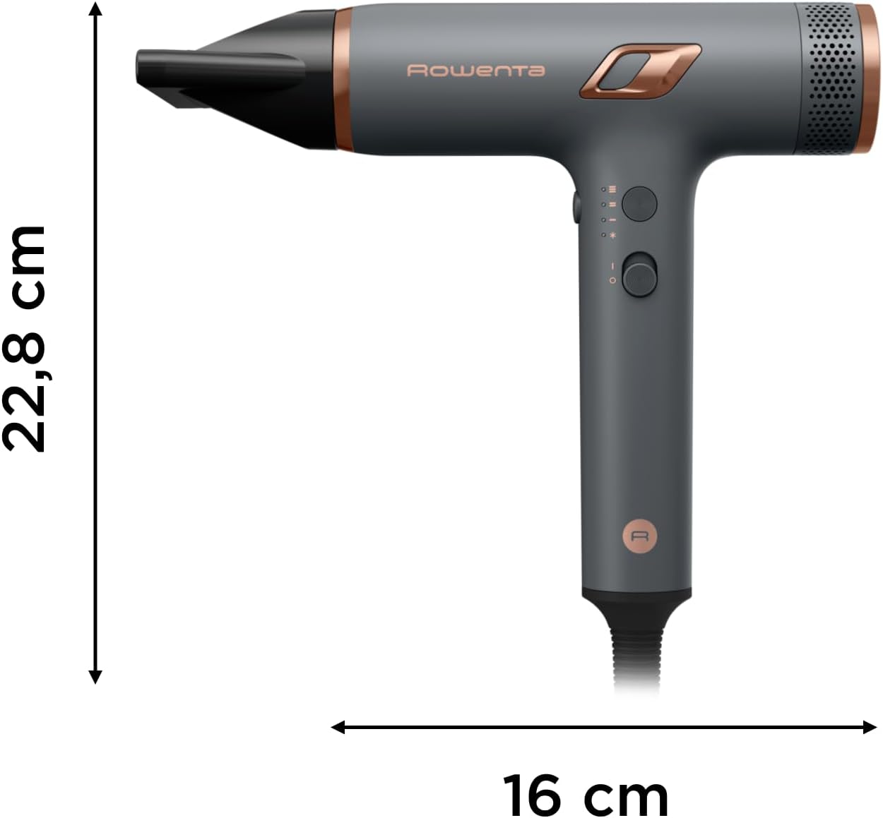 Rowenta - Maestria Nano - 1700W - ultra léger, 3 vitesses/temperatures, HY8120F0